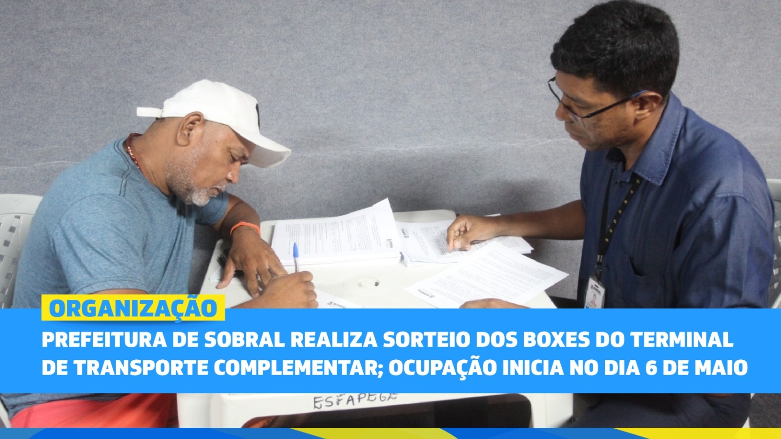 Prefeitura de Sobral realiza sorteio dos boxes do Terminal de Transporte Comp...